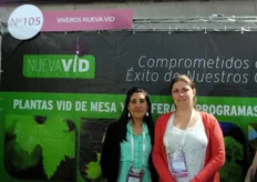 Flavia Parraguez y Soledad Martinez de Viveros Nueva Vid.