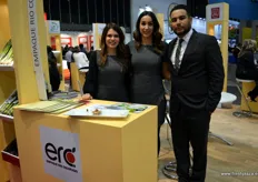 Miriam Inclan, Maria Carrasco y Israel Carraso de ERC Company, Empaque rio Colorado, México.