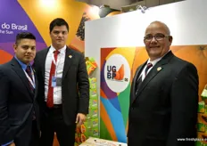 UGBP de Brasil. Rodrigo Lima, Rodrigo Martins y su colega.