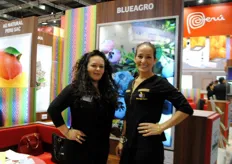 Hermanas Pierina y Brenda Sotomayor Bianco de Blueagro, Perú.