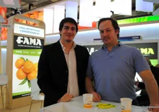 Alfonso Ocaña y Conrado Lavino de FAMA, Argentina.