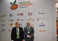 Enrique Ribes, presidene de Asociex, en representación de las empresas productoras de cítricos de Castellón, especialmente clementinas.