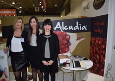 Stand de Alcudia Export, empresa alicantina especialista en el cultivo y comercialización de granada, breva y limón.