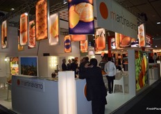 Stand de Martinavarro, la productora y comercializadora de cítricos más grande de España.