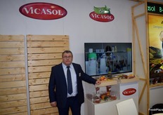 Juan Antonio González, presidente de Vicasol.