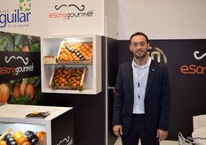 José Peiró, en el stand de Escrig Gourmet.