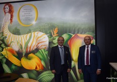 Stand de Primor Fuits, pensando en la próxima campaña de fruta de hueso.