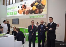 Stand de Tany Nature, empresa extremña productora y exportadora de fruta de hueso.