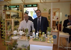 Jorge y Germán Rodríguez, de San Isidro, especialistas en espárrago verde y aceite de oliva virgen de Granada