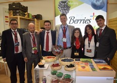 Equipo de Plus Berries, apostando un año más en Fruit Logistica por la especialización de cada uno de los berries.
