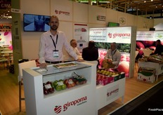 Giropoma, en representación de las manzanas de la Costa Brava.