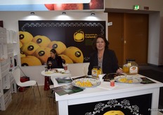 Stand del Consejo Regulador Denominación de Origen Melocotón de Calanda.