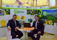 Bernabé Padilla y Ezequiel Padilla, de Citromax, exportadora argentina de cítricos.