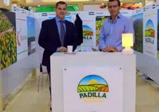 Nicolás Rabinovich e Ignacio F. Schatz, de la exportadora argentina Padilla, que suministra, sobre todo, cítricos.