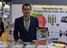 Pedro García, de Agrupación de Cooperativas Valle del Jerte, grupo de productores de ciruelas, higos, cerezas, entre otras frutas.