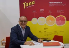 Matías Flores Cánovas, de la compañía española productora de cítricos Tana.