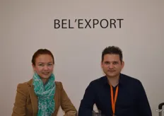 Evelina Shamina y Maarten Lauwers, de Bel’export.