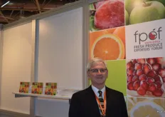 Fpéf con Anton Kruger, promoción de frutas y hortalizas sudafricanas.