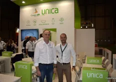 Representación de Unica y Grupo AN, dos grandes empresas agroalimentarias que han decidido caminar juntas.