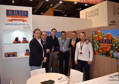 Stand de Brio Fruits, empresa especializada en cítricos y miembro del nuevo proyecto Naranja de Valencia, nueva marca que acredita el origen y calidad de sus cítricos.