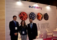 Stand de Euroberry, especialista en berries y líderes en arándano.