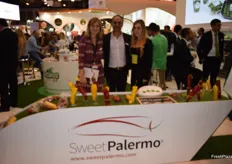 Stand de Rijk Zwaan, presentando en su stand su gama de pimientos Sweet Palermo.