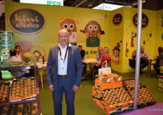 José Carlos Valls, gerente general de Kiwi Atlántico, la mayor productora de kiwi de España.