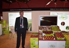 Miquel Roig, gerente de Fructícola Empordà , empresa de Girona productora de manzanas.