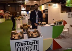 David Amorós, comercial de ventas para Oriente Medio y Norteamérica de Genuine Coconut, formato innovador de zumo natural y orgánico de coco que está extendiéndose en multitud de países.