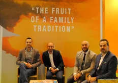 Manuel Calvera, Jose Quirante, Ignacio Quirante, Issac Murael de Citricos Cox, productores de lima y naranjas navel a nivel nacional