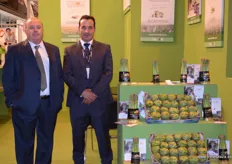 Jose Luis Ruiz y Carlos Ortega de Hortovilla. Empresa española productora de esparragos y alcachofas.