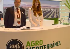 Nicolas Yepes y Elena Guillamo de Agro Mediterranea.