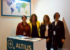 Grupo Altius, empresa prestadora de servicios de transporte y logística. De Izquierda a derecha: Marta Castro, Marta Esteban, Marlene Arisa y María Hornedo.