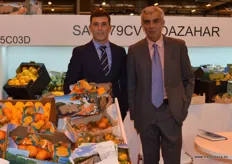 Marcos Maricio y Manuel Racionero de Bioazahar, productores de citricos orgánicos.