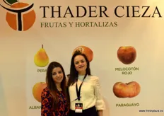 Thader Cieza, representada por Sandra Angosto y Nazaret Dolera.