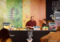Presentación culinaria Fruit Fusion realizada por Huercasa.