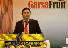 Carlos Garacía, portavoz de la Exportadora de limones Corsa García.