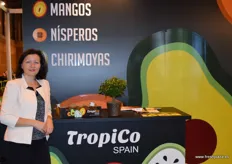 Tropico Spain, productores de frutos tropicales representado por Natalia Rudakova.