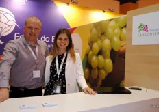 Aryan Schut y Luiza Barni Bonin, de Fazendas Labrunier y Bravis, compañías del Grupo JD de Brasil.