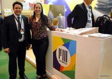 Marcelo Alves y Ana Elisabeth Lui, de Fermac Cargo. En origen, es una compañía brasileña, pero también cuenta con una oficina en España.