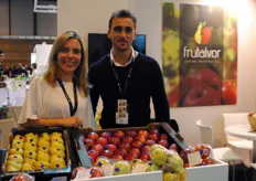 Carla Simões y Carlos Machado, de Frutalvor Central Fruteira, Portugal.