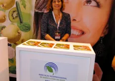 Sandra Pereira, de la Associação Interprofissional de Horticultura do Oeste (AIHO), Portugal.