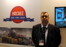 Octávio Zagalo, de MDCruz, compañía de importación, exportación y logística, Portugal.
