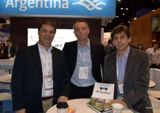 Exportadora argentina Moño Azul estuvo representada por Jose Carlos Bertolotti, Nicolas Benovento y Adrian Botti.
