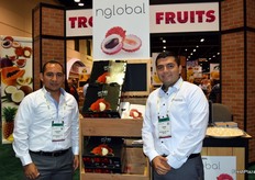 Francisco Escobar y Carlos Torres de NG Global, productora de Litchy.