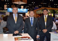 Exportadora de citricos argentinos Gomila, representada por Agustín Benseny, Andres Fraga y Rafael Gomila.