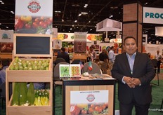 Omar Carpio de Mexico Calidad, comercializan principalmente tunas.