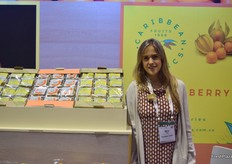 Maria Perez de la comercializadora colombiana de physalis Caribbean Exotics.