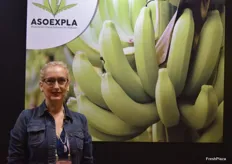 Maria Auxiliadora Rodriguez de Asoexpla, representando al 80% de los exportadores bananeros del Ecuador.