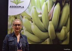 Maria Auxiliadora Rodriguez de Asoexpla, representando al 80% de los exportadores bananeros del Ecuador.